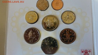 Набор монет Великобритании 1986г BUNC буклет - 20140904_193827