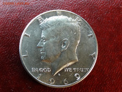 США халф $0,5 Кеннеди 1969 AU+ Ag400 до 15.01 22:00 МСК - DSC05582.JPG
