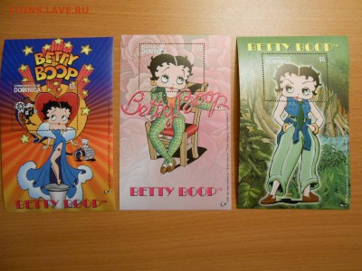 Марки ДОМИНИКА мультфильмы Блоки Betty Boop, до 16.01.2015 - DSCN4995.JPG