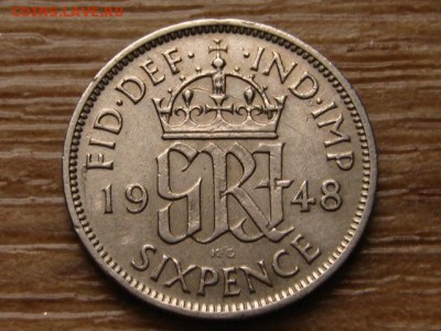 Британия 6 пенсов 1948 (два года-тип) до 12.01.15 в 21.00 М - IMG_9222