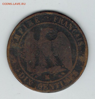 Франция 10 сантим 18?? до 13.01.2015   22-00 - 1 4