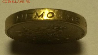 Английский фунт 1989г. с рубля слегка уставший - 20150110_185119