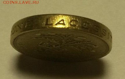 Английский фунт 1989г. с рубля слегка уставший - 20150110_185102