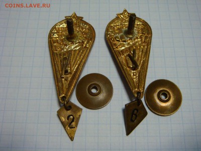 Знак Парашютист отличник ДВА знака - DSC00356.JPG