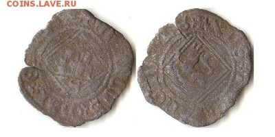 Бланка дель ромбо. 1471-74гг. Кастилия - бланка1471