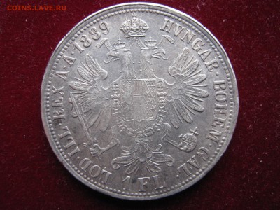 АВСТРИЯ 1 флорин 1889. Серебро. ПРЕДПРОДАЖНАЯ. - 033.JPG