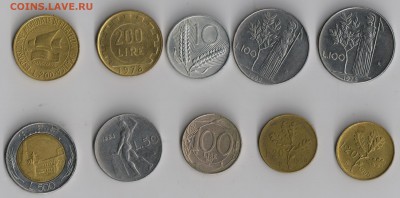 Монеты Италии с бонусом на старт до 14.01.2015г - 2 002