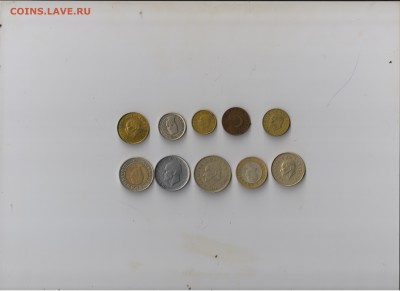Монеты Турции с бонусом на старт до 14.01.2015г - 1 002