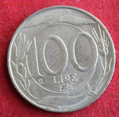 С 1 руб.ИТАЛИЯ 100 лир 1996г. ПТИЦА и ДЕЛЬФИН до 18.01.15г. - IMG_3202.JPG