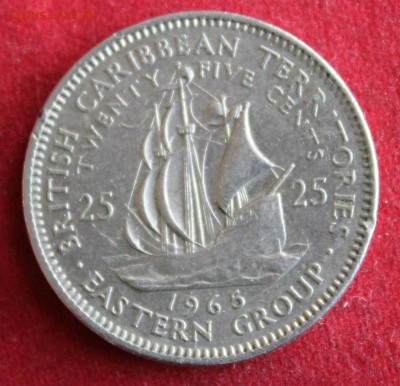 С 1 руб.БРИТ.КАРИБ.ТЕР. 25с 1965г.ПАРУСНИК до 18.01.15г.в 22 - IMG_3184.JPG