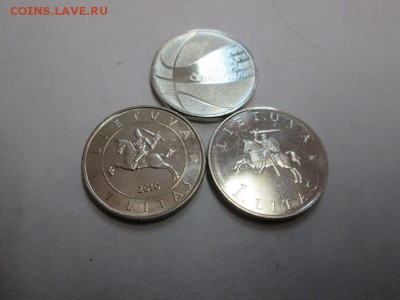 Литва 3 юб. монетки. до 13.01.15 22.00 - IMG_3956б