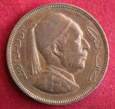 С 1 руб.КОРОЛЕВСТВО ЛИВИЯ 5 миллим 1952г.ИДРИС I до 19.01.15 - IMG_3161.JPG