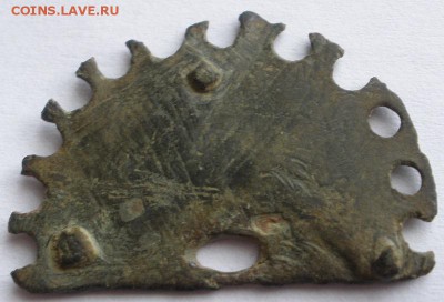 Полукруглая бронзовая накладка - соп.2.JPG