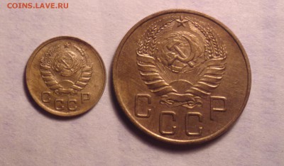 1 копейка 1940 и 5 копеек 1940-ПРИЯТНЫЕ-до 16 1 15 22 22 - 40 2_cr