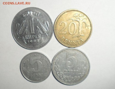 Индия, Монголия и другие иностр. монеты 39 шт. 18.01.2015 - 15.JPG
