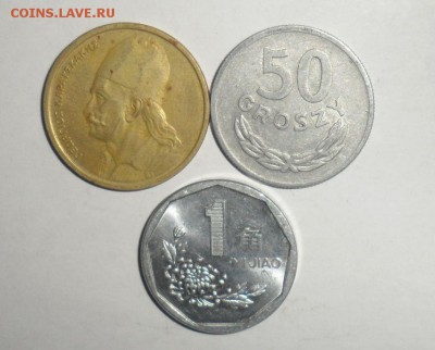 Индия, Монголия и другие иностр. монеты 39 шт. 18.01.2015 - 13.JPG