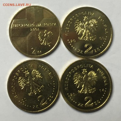 Набор 4 монеты Польша 2 злотых Иоанн Павел II 16.01 22.00.59 - IMG_2047.JPG