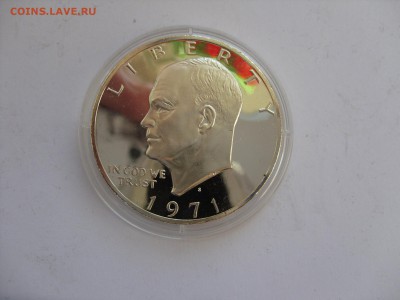 Серебрянные монеты мира - 1 доллар 1971 S - 1.JPG
