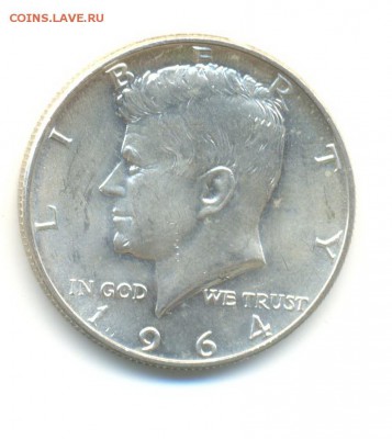 2 доллара 1964D. до 20.01 22:00 - 5