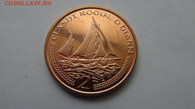 ОСТРОВ МЕН 2 пенса aUNC до  21.01.15 22.00 мск. - 11