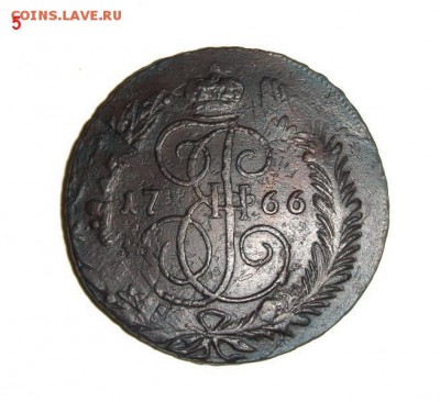 5 копеек 1763-1788гг. 5шт. перечеканы. Оценка. - 9