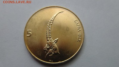 СЛОВЕНИЯ 5 толларов aUNC до  21.01.15  22.00 мск. - 48