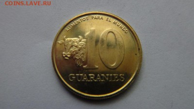 ПАРАГВАЙ 10 гуарани aUNC до  21.01.15  22.00 мск. - 49
