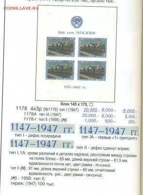 Блок 800 лет Москвы 1947г.  На оценку.. - 001