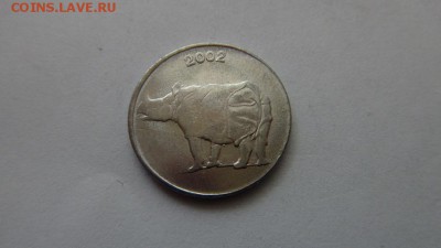 ИНДИЯ 25 пайс носорог до  21.01.15  22.00 мск. - 60