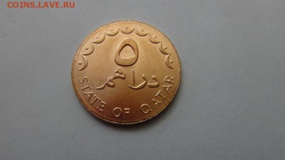 КАТАР 5 дирхамов aUNC до  21.01.15  22.00 мск. - 71