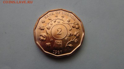 УГАНДА 2 шиллинга aUNC до  21.01.15 22.00 мск. - 89