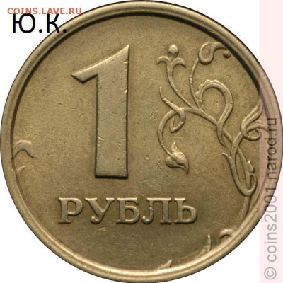 1 рубль 1997 ммд шт.1.12Б по Ю.К. до 22.01.15 - 1r1-12-2
