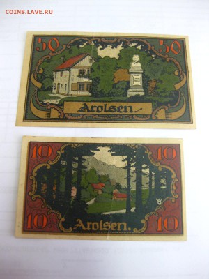 AROLSEN,50+10 пфеннигов 1921г(отличные)!до 18.01.2015 - IMG_1211.JPG