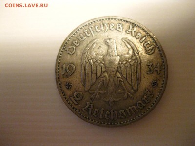 ГЕРМАНИЯ,2 марки 1934А(Кирха,дата)!до 18.01.2015 - IMG_1244.JPG