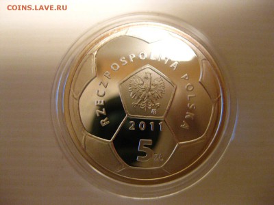 ПОЛЬША,5 злотых 2011г(100 лет ф.к.Полония Варшава)!до 19.01. - IMG_1273.JPG