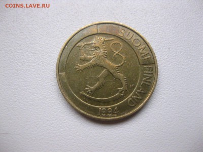 ФИНЛЯНДИЯ,1 марка 1994г(ал.бронза)!до 19.01.2015 - IMG_1303.JPG