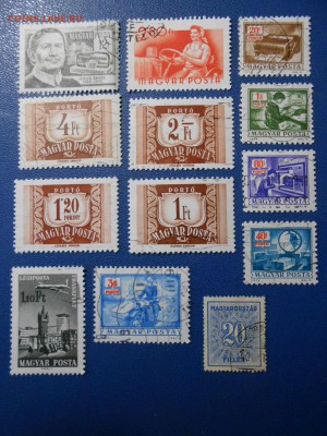 Марки ранней ВЕНГРИИ, большой лот, до 23.01.2015 - DSCN5257.JPG