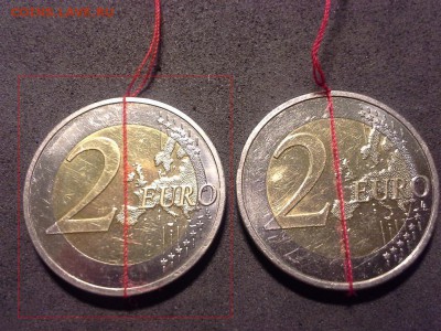 браки на евро монетах - 2e2