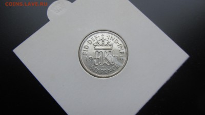 Великобритания 6 Пенсов 1938 - IMG_4764.JPG