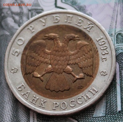 50 рублей 1993 г Кавказский тетерев до 22.01.15 до 22.00 МСК - IMG_0690.JPG