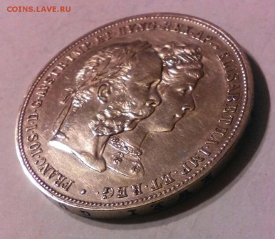 2 гульдена,(флорина), 1879г, Австрия, свадьба. с 200-от!!!! - IMG_20150118_112639