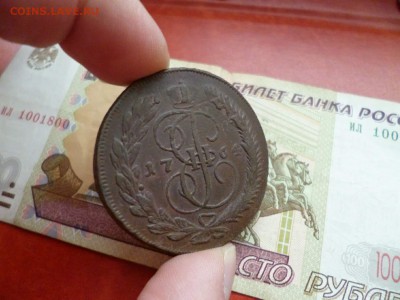 5 копеек 1764 ММ перечекан, до 22.01 в 22-10 - 5 копеек 1764 ММ перечекан VF+ (1700)d.JPG