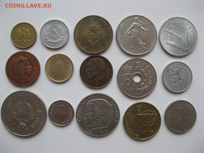 15 монет мира до 22.00 24.01.15 - 4