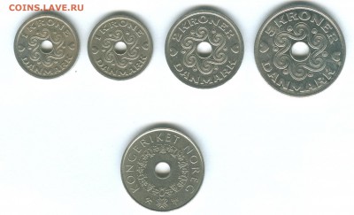 Монеты Дании и Норвегии до 24.01.2015 - den+nor-1