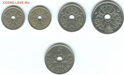 Монеты Дании и Норвегии до 24.01.2015 - den+nor-2