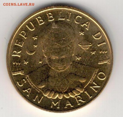 САН-МАРИНО 200 ЛИР 1996 ИММАНУИЛ КАНТ 22.01 В 22.00 (А670) - 4-см200л96