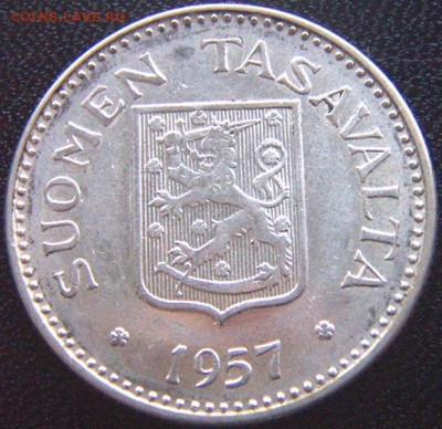 Финляндия_200 марок 1957. Отличное серебро; до 19.01_22.18мс - 9203
