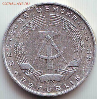 ГДР: 5 пфеннигов 1968 (A) до 23.01.2015 в 21.00 мск - 1.JPG