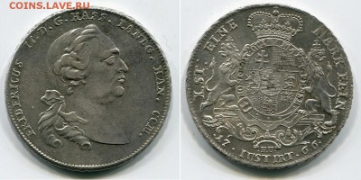 Талер 1766, Гессен-Кассель - IMG_5960