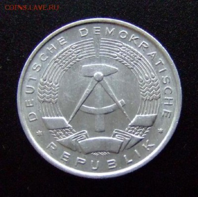3 - ГДР 1 пфенниг (1963 А) А